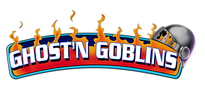 Ghosts 'n Goblins logo for GameBoy Color